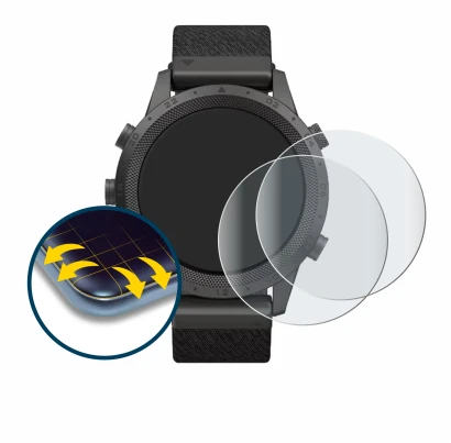Image of the device Garmin Marq Expedition with a wide variety of screen protectors.