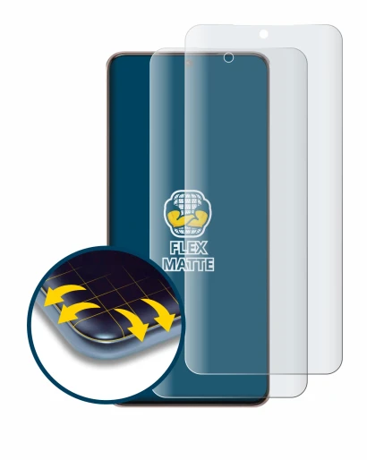 Image of the device Samsung Galaxy S21 Plus 5G with a wide variety of screen protectors.