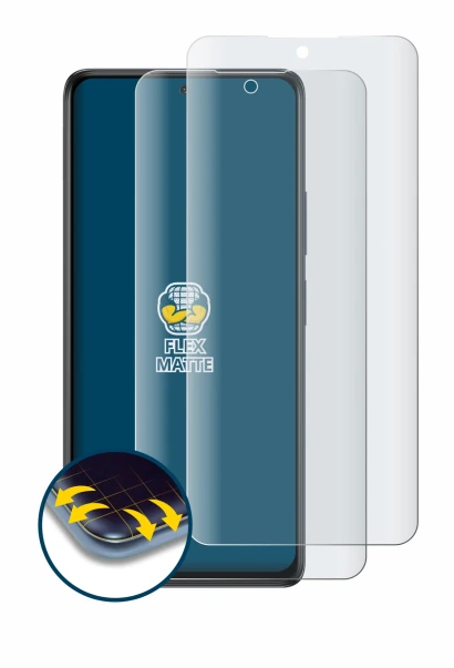 Image of the device Xiaomi Redmi Note 10 Pro with a wide variety of screen protectors.