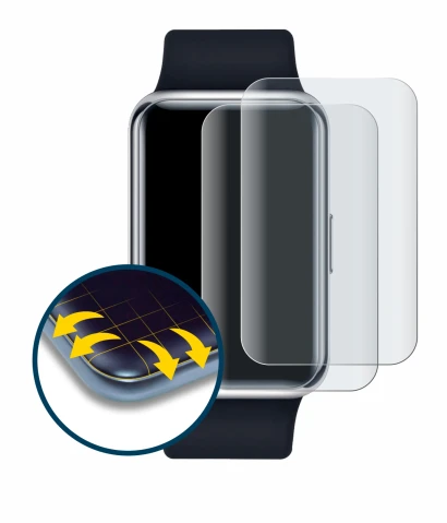 Image of the device Huawei Watch Fit Elegant with a wide variety of screen protectors.