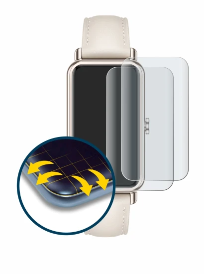 Image of the device Huawei Watch Fit mini with a wide variety of screen protectors.