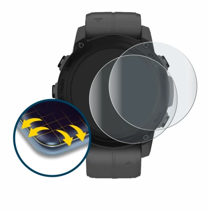 Image of the device Garmin Descent G1 with a wide variety of screen protectors.