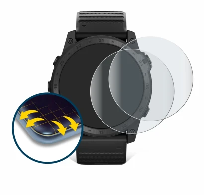 Image of the device Garmin Tactix 7 Pro Ballistics with a wide variety of screen protectors.