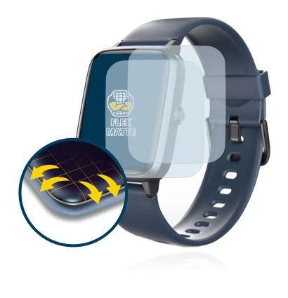 Image of the device Hama Fit Watch 4900 with a wide variety of screen protectors.