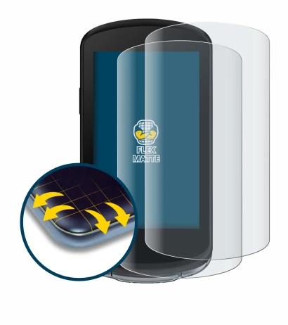 Image of the device Garmin Edge 1040 with a wide variety of screen protectors.