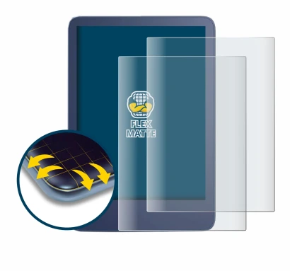Image of the device Amazon Kindle Reader 2022 with a wide variety of screen protectors.