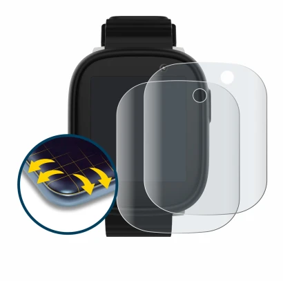 Image of the device Xplora X6 Play 2022 (1st generation) with a wide variety of screen protectors.