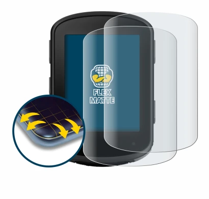 Image of the device Garmin Edge 540 with a wide variety of screen protectors.