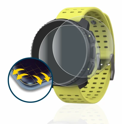 Image of the device Suunto Vertical with a wide variety of screen protectors.