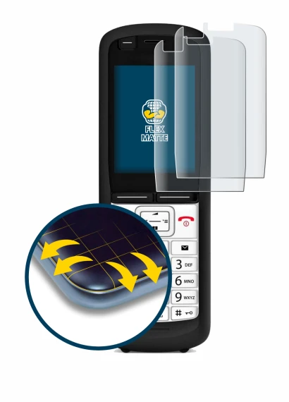 Image of the device Unify OpenScape DECT Phone R6 with a wide variety of screen protectors.