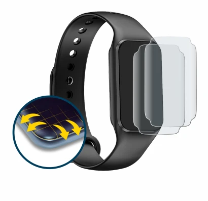 Image of the device Blackview BV-R1 with a wide variety of screen protectors.