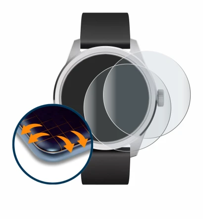 Image of the device Withings ScanWatch 2 (42 mm) with a wide variety of screen protectors.