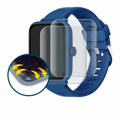 Image of the device Biggerfive BW01 1.5" with a wide variety of screen protectors.