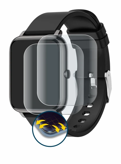 Image of the device Popglory IP67 1.4" with a wide variety of screen protectors.
