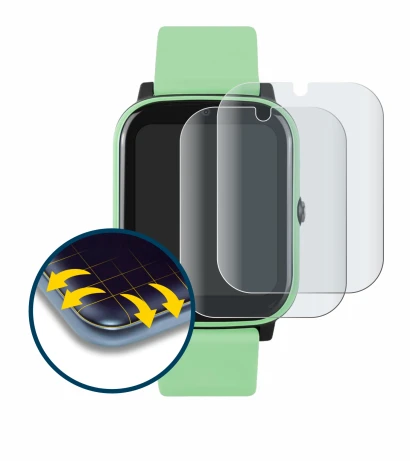 Image of the device One2Track Connect NEXT with a wide variety of screen protectors.