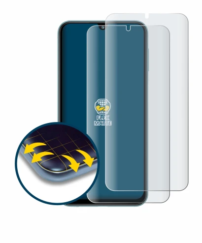 Image of the device Samsung Galaxy M34 with a wide variety of screen protectors.