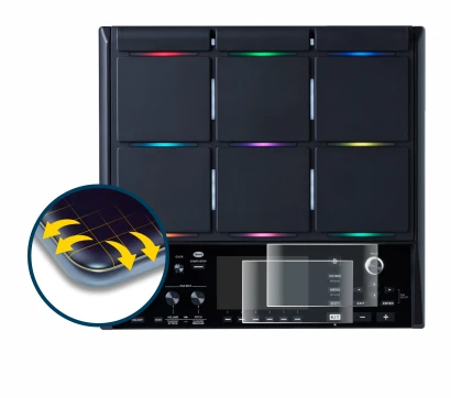 Image of the device Roland SPD-SX PRO with a wide variety of screen protectors.