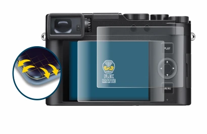 Image of the device Leica D-Lux 8 with a wide variety of screen protectors.