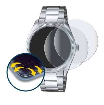 Image of the device Casio MTP-1302PD with a wide variety of screen protectors.