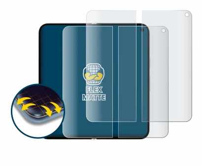 Image of the device Google Pixel 9 Pro Fold (Inner display) with a wide variety of screen protectors.