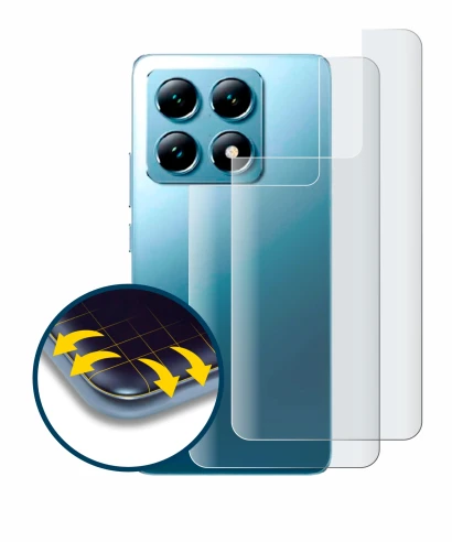 Image of the device Xiaomi 14T (Back) with a wide variety of screen protectors.