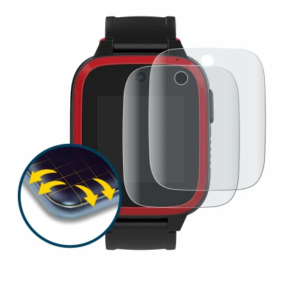 Image of the device Xplora Let's Go with a wide variety of screen protectors.