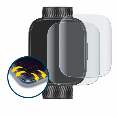 Image of the device Levowatch Doitx 3 with a wide variety of screen protectors.