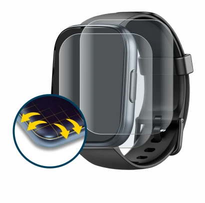 Image of the device Cillso T80 1.95" with a wide variety of screen protectors.