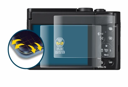 Image of the device Panasonic Lumix DC-TZ99 with a wide variety of screen protectors.