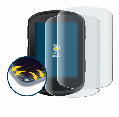 Image of the device Garmin Edge 540 Solar with a wide variety of screen protectors.