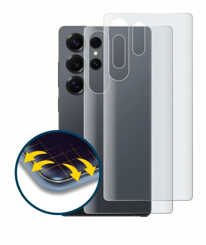 Image of the device Samsung Galaxy S25 Ultra Enterprise Edition (Back) with a wide variety of screen protectors.