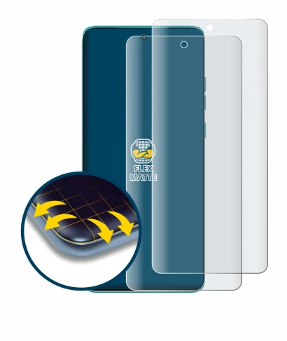 Image of the device Motorola Edge 60 with a wide variety of screen protectors.