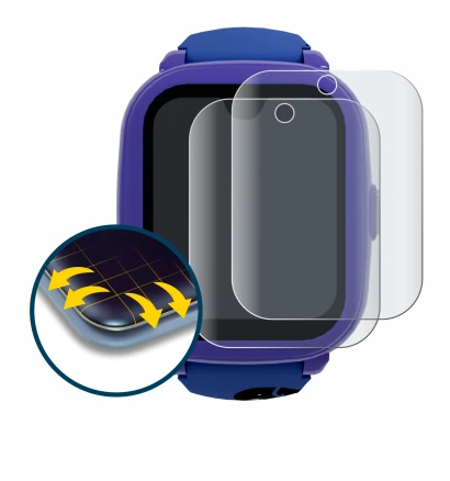 Image of the device SaveFamily Iconic Plus 2 4G with a wide variety of screen protectors.