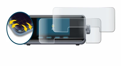 Image of the device Anker Prime 250 W GaNPrime with a wide variety of screen protectors.