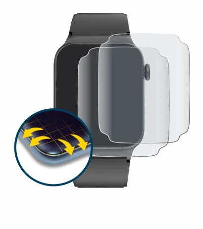 Image of the device STECEi T50S 1.85" with a wide variety of screen protectors.