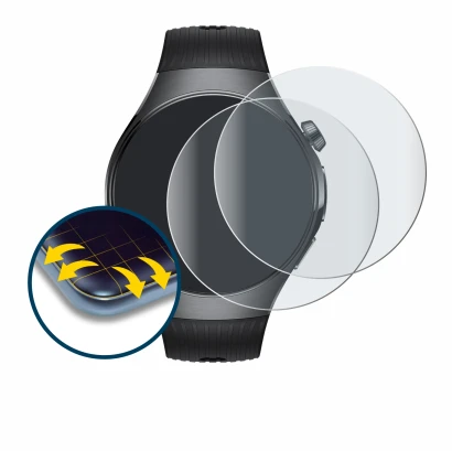 Image of the device Huawei Watch 5 (46 mm) with a wide variety of screen protectors.
