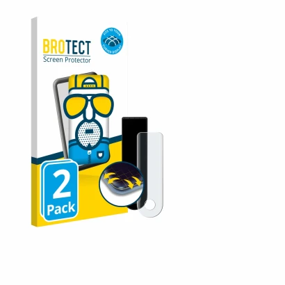 Front side of a product packaging with the brand logo BROTECT. Next to it is the device Xiaomi Electric Scooter 5 Max shown wi