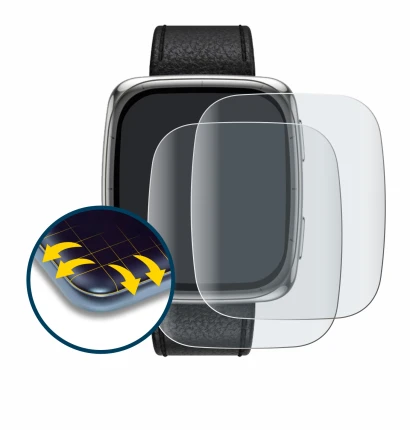 Image of the device Amazfit Active 2 (rectangular) with a wide variety of screen protectors.
