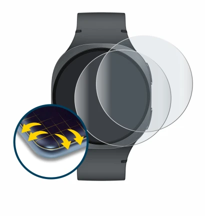 Image of the device Samsung Galaxy Watch 8 (40 mm) with a wide variety of screen protectors.