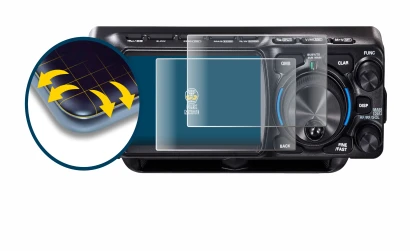 Image of the device Yaesu FTX-1 with a wide variety of screen protectors.