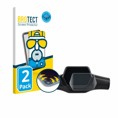 Front side of a product packaging with the brand logo BROTECT. Next to it is the device Segway Ninebot ZT3 Pro D shown with th