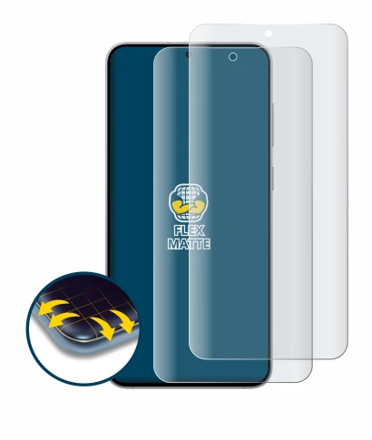 Image of the device Samsung Galaxy S25 FE with a wide variety of screen protectors.
