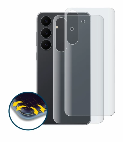 Image of the device Samsung Galaxy S25 FE (Back) with a wide variety of screen protectors.