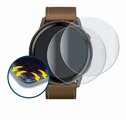 Image of the device Garmin Venu 4 (45 mm) with a wide variety of screen protectors.