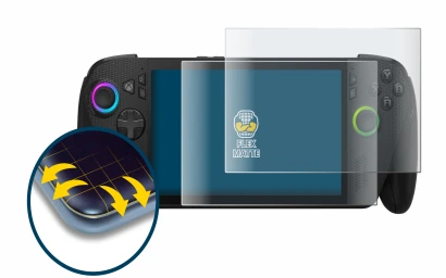 Image of the device ASUS ROG Xbox Ally X with a wide variety of screen protectors.