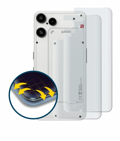 Image of the device Nothing Phone (3a) Lite (Back) with a wide variety of screen protectors.