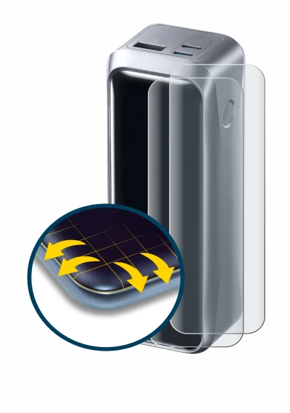 Image of the device Anker Prime 220 W with a wide variety of screen protectors.