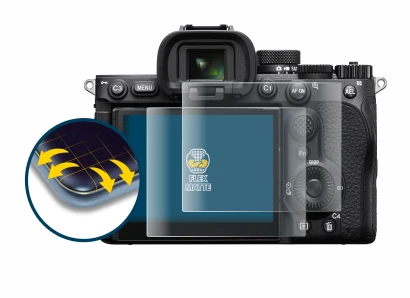Image of the device Sony Alpha 7 V (ILCE-7M5) with a wide variety of screen protectors.