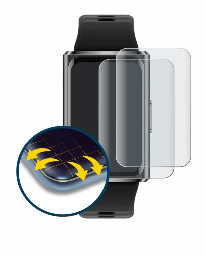 Image of the device Huawei Band 11 Pro with a wide variety of screen protectors.