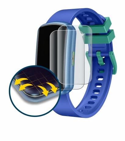 Image of the device Cantaos Kids Smartwatch 1.47" with a wide variety of screen protectors.